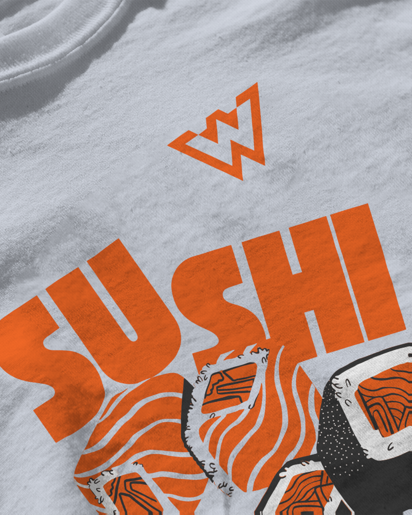 Orange Maki | Graphic Printed T-shirt