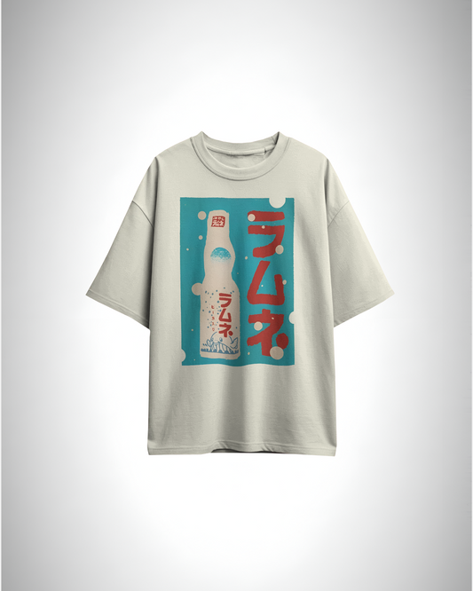 Fizz Pop, white color, front side, unisex, printed t-shirt