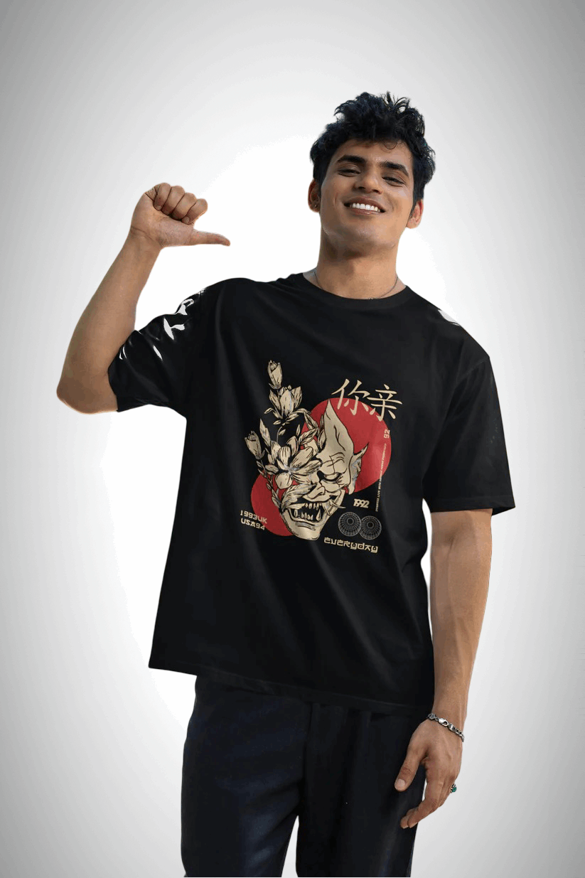 Mask Off: Oni Mode | Graphic Printed T-shirt