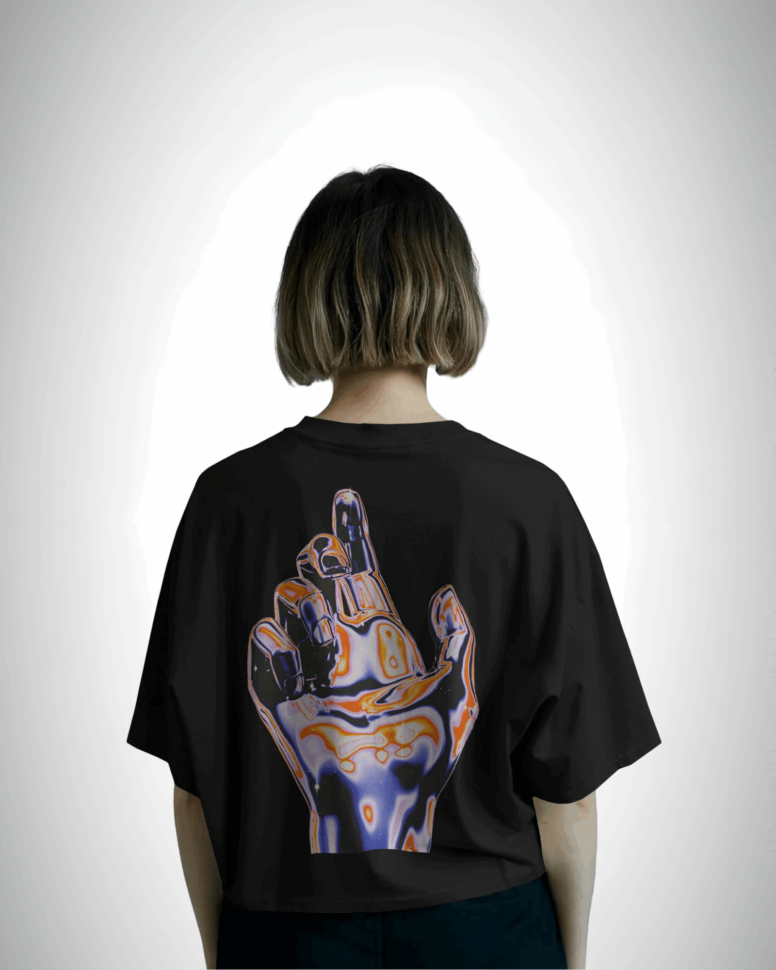 Graphic Black T Shirt
