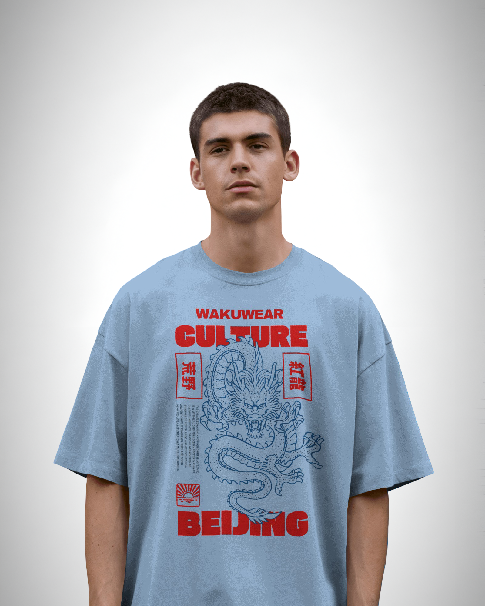 Dragon of Beijing – WakuWear Heritage Series | Graphic Printed T-shirt - WAKUWEAR