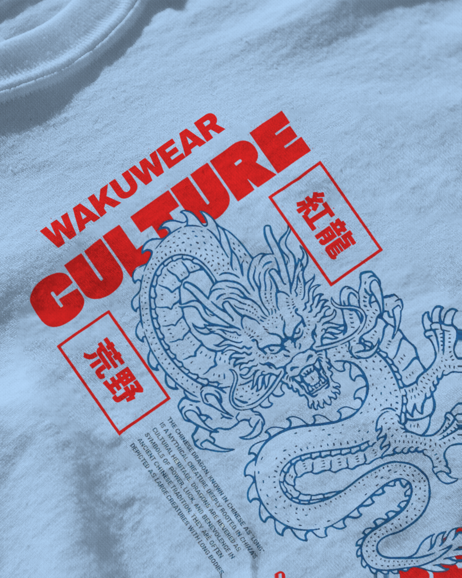 Dragon of Beijing – WakuWear Heritage Series | Graphic Printed T-shirt - WAKUWEAR