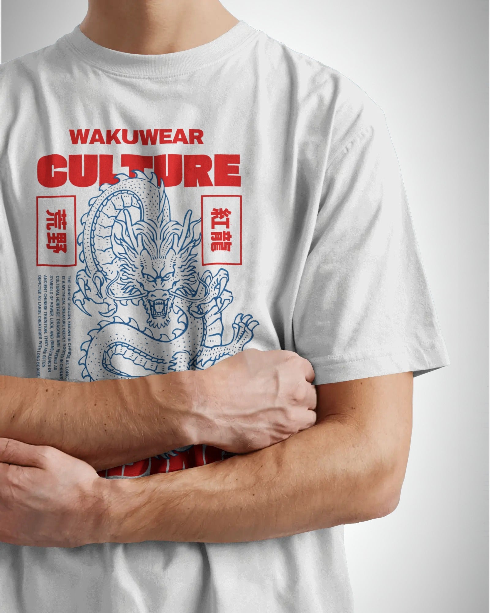 Dragon of Beijing- Wakuwear Heritage Series | Classic Fit Printed T-Shirt