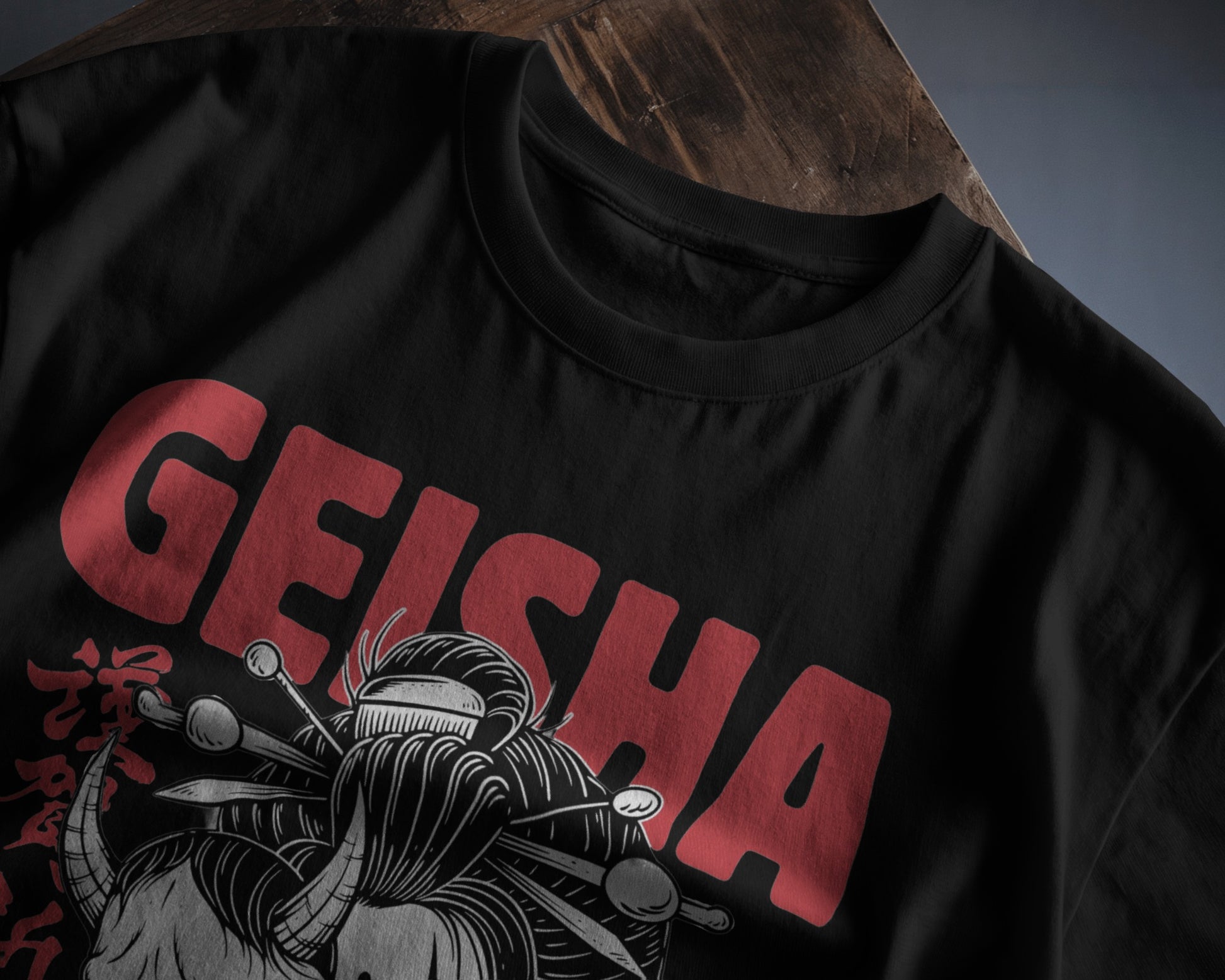 Geisha Warrior | Classic Fit Printed T-Shirt