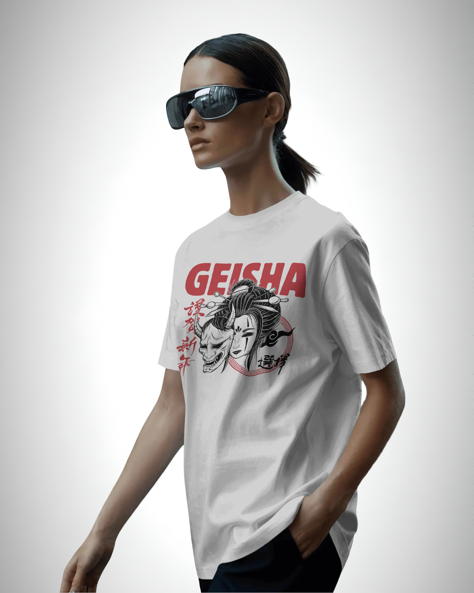 Geisha Warrior | Classic Fit Printed T-Shirt