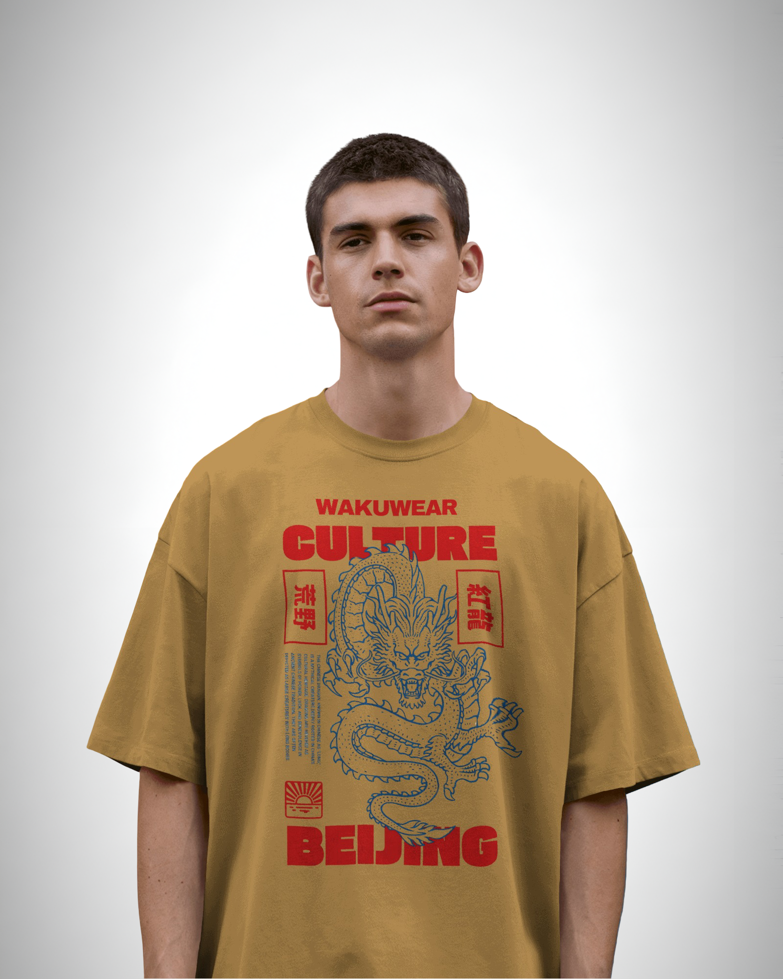 Dragon of Beijing – WakuWear Heritage Series | Graphic Printed T-shirt - WAKUWEAR
