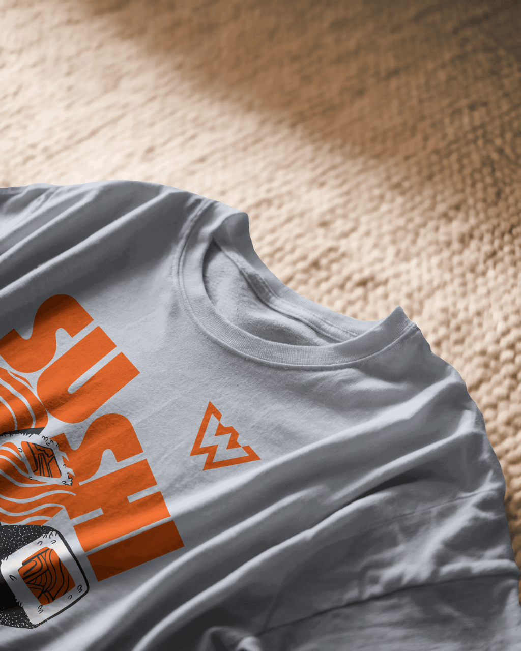 Orange Maki | Graphic Printed T-shirt