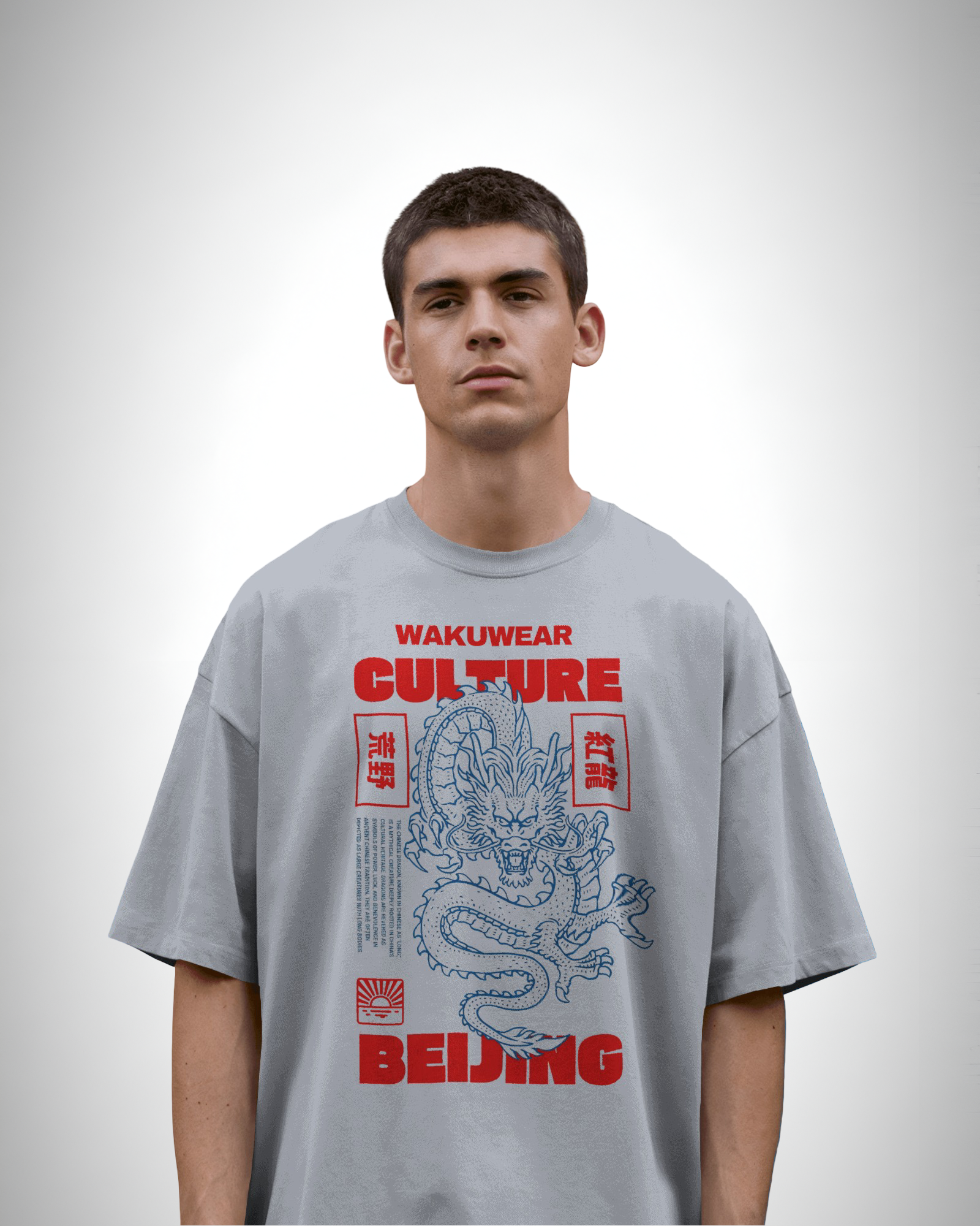 Dragon of Beijing – WakuWear Heritage Series | Graphic Printed T-shirt - WAKUWEAR