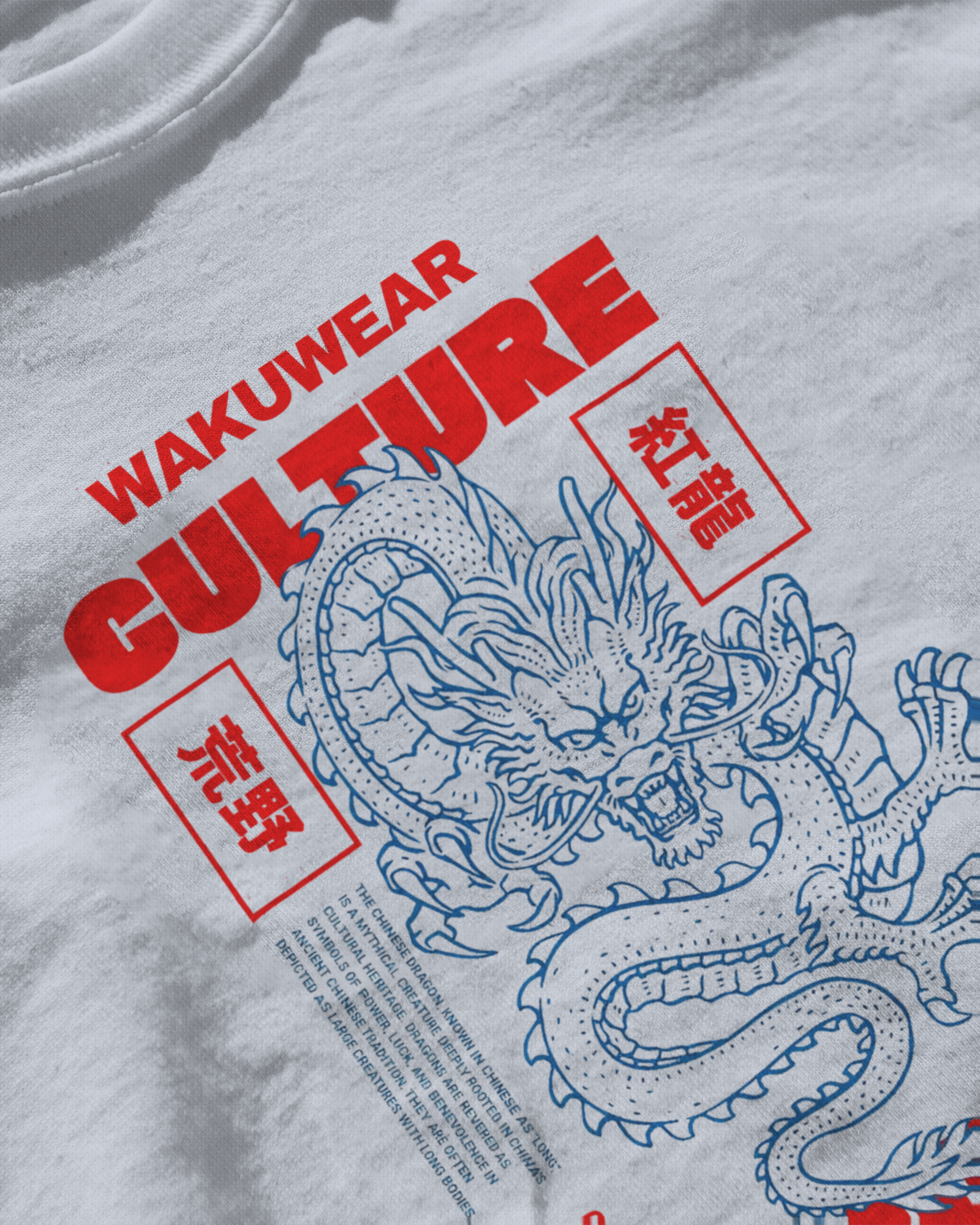 Dragon of Beijing – WakuWear Heritage Series | Graphic Printed T-shirt - WAKUWEAR