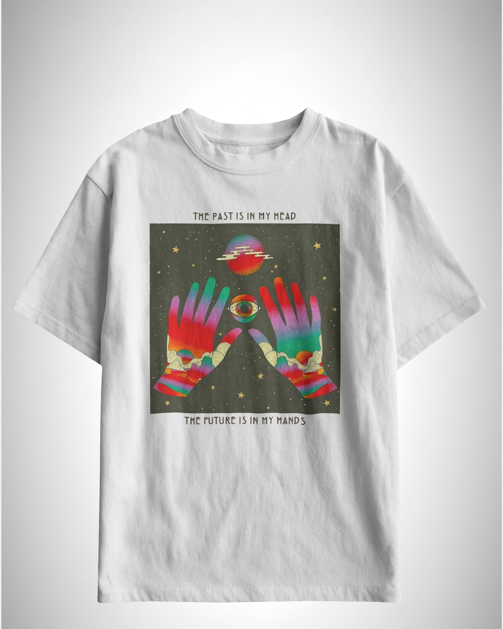 Cosmic Vision | Classic Fit Printed T-Shirt