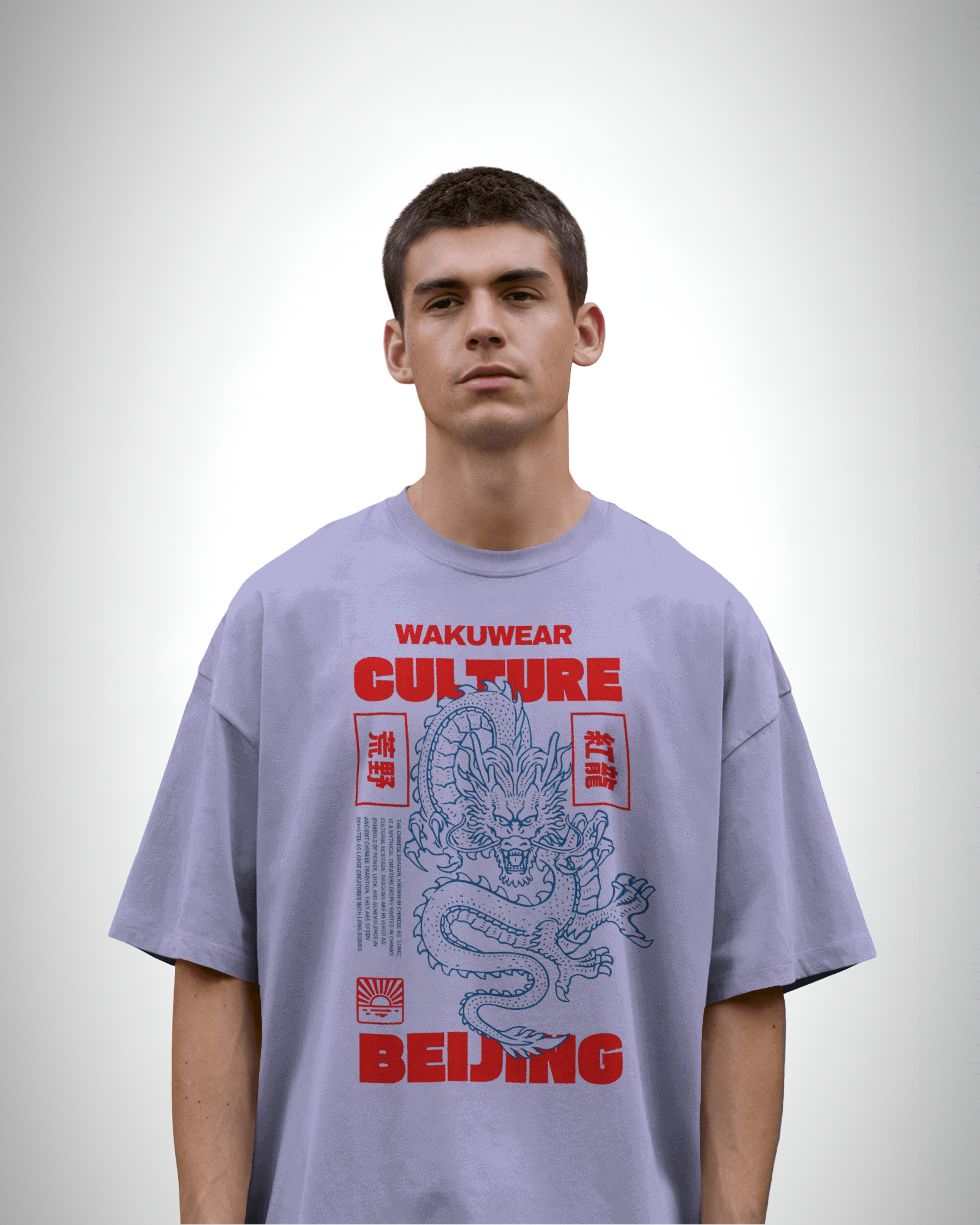 Dragon of Beijing – WakuWear Heritage Series | Graphic Printed T-shirt - WAKUWEAR