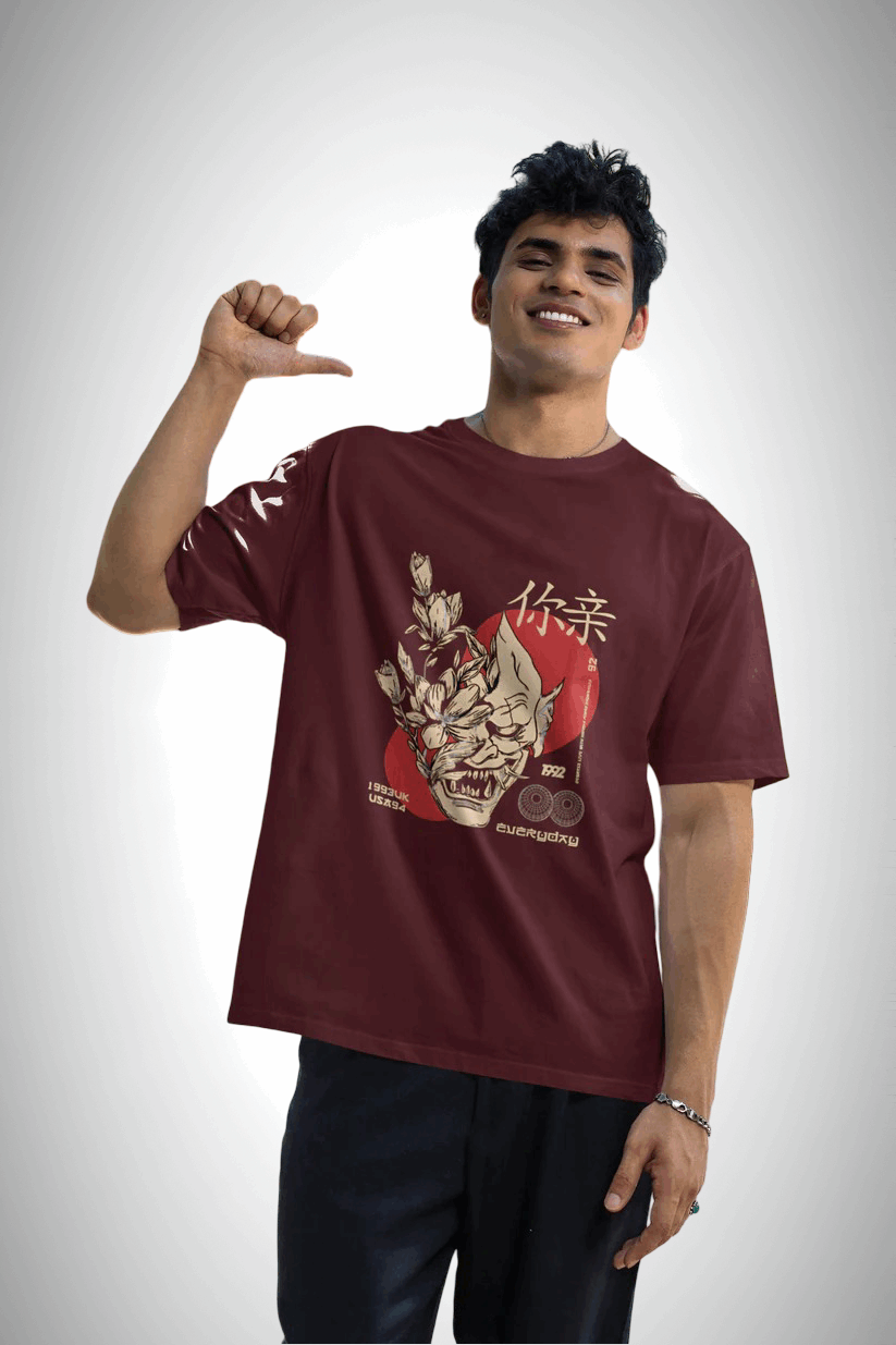 Mask Off: Oni Mode | Graphic Printed T-shirt