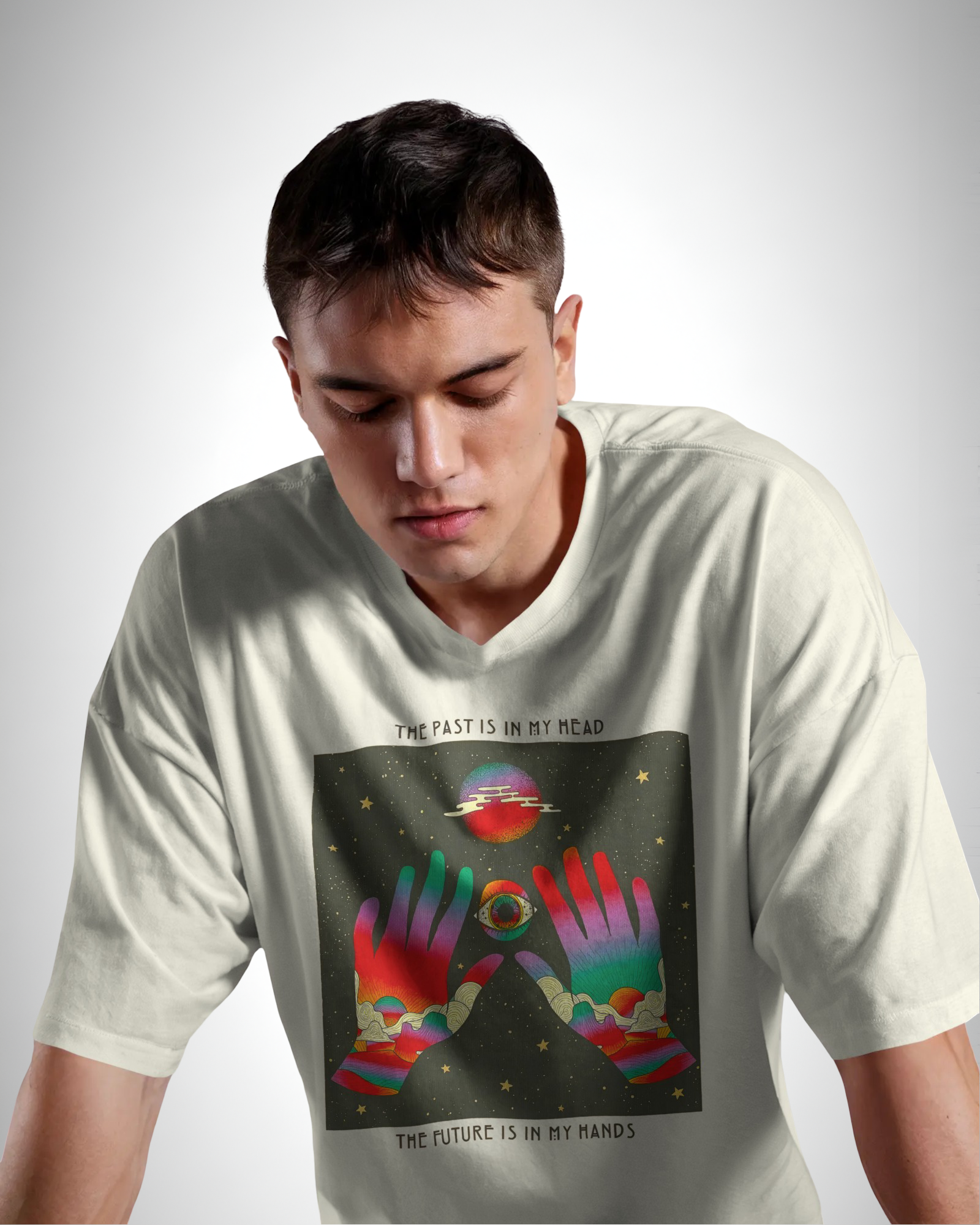 Cosmic Vision | Classic Fit Printed T-Shirt