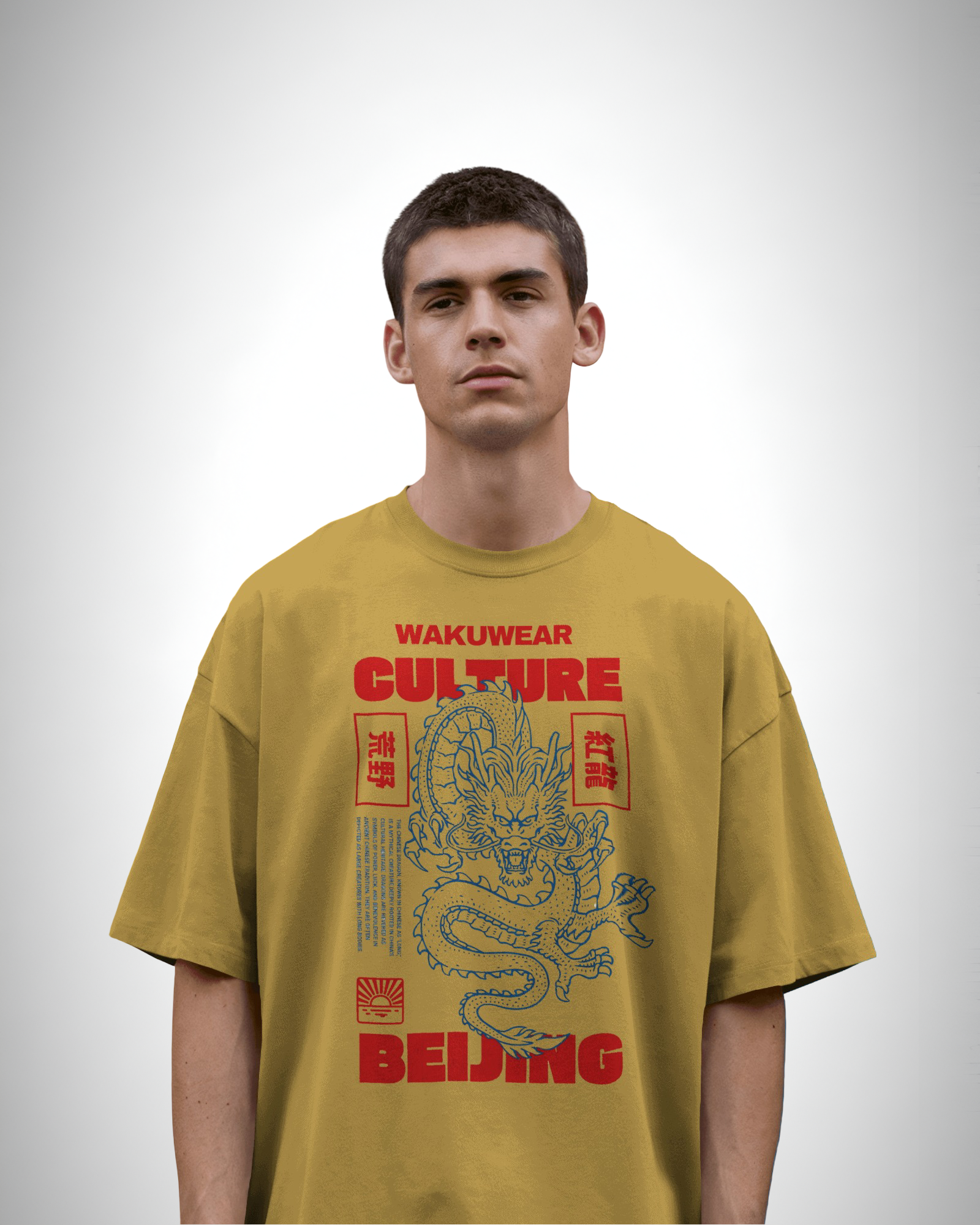 Dragon of Beijing – WakuWear Heritage Series | Graphic Printed T-shirt - WAKUWEAR