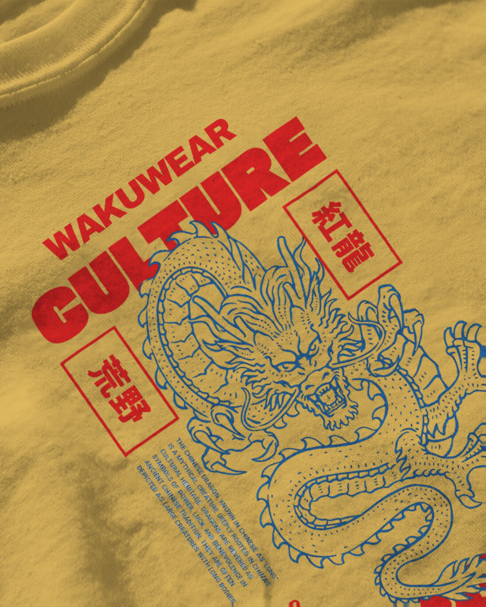 Dragon of Beijing – WakuWear Heritage Series | Graphic Printed T-shirt - WAKUWEAR