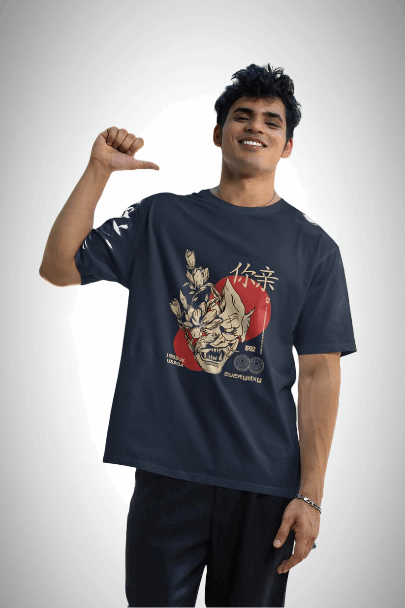 Mask Off: Oni Mode | Graphic Printed T-shirt