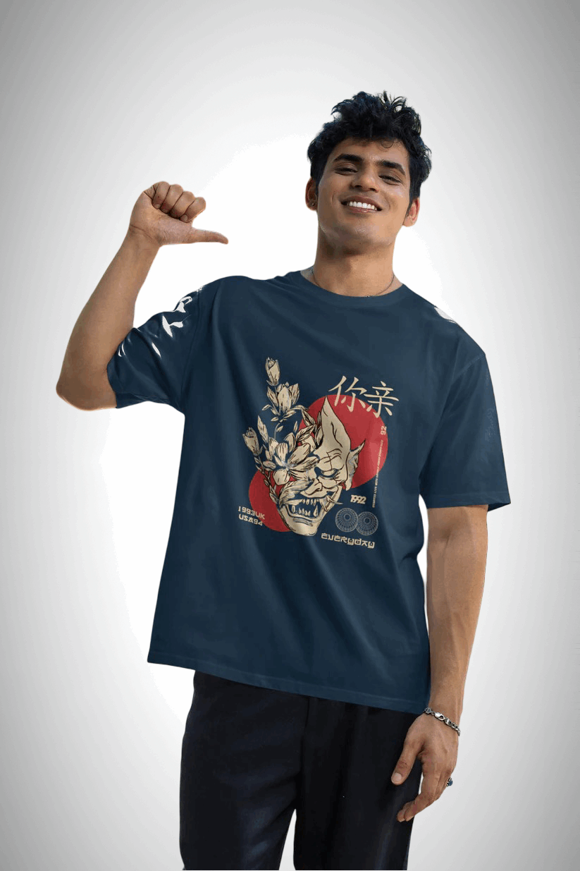 Mask Off: Oni Mode | Graphic Printed T-shirt