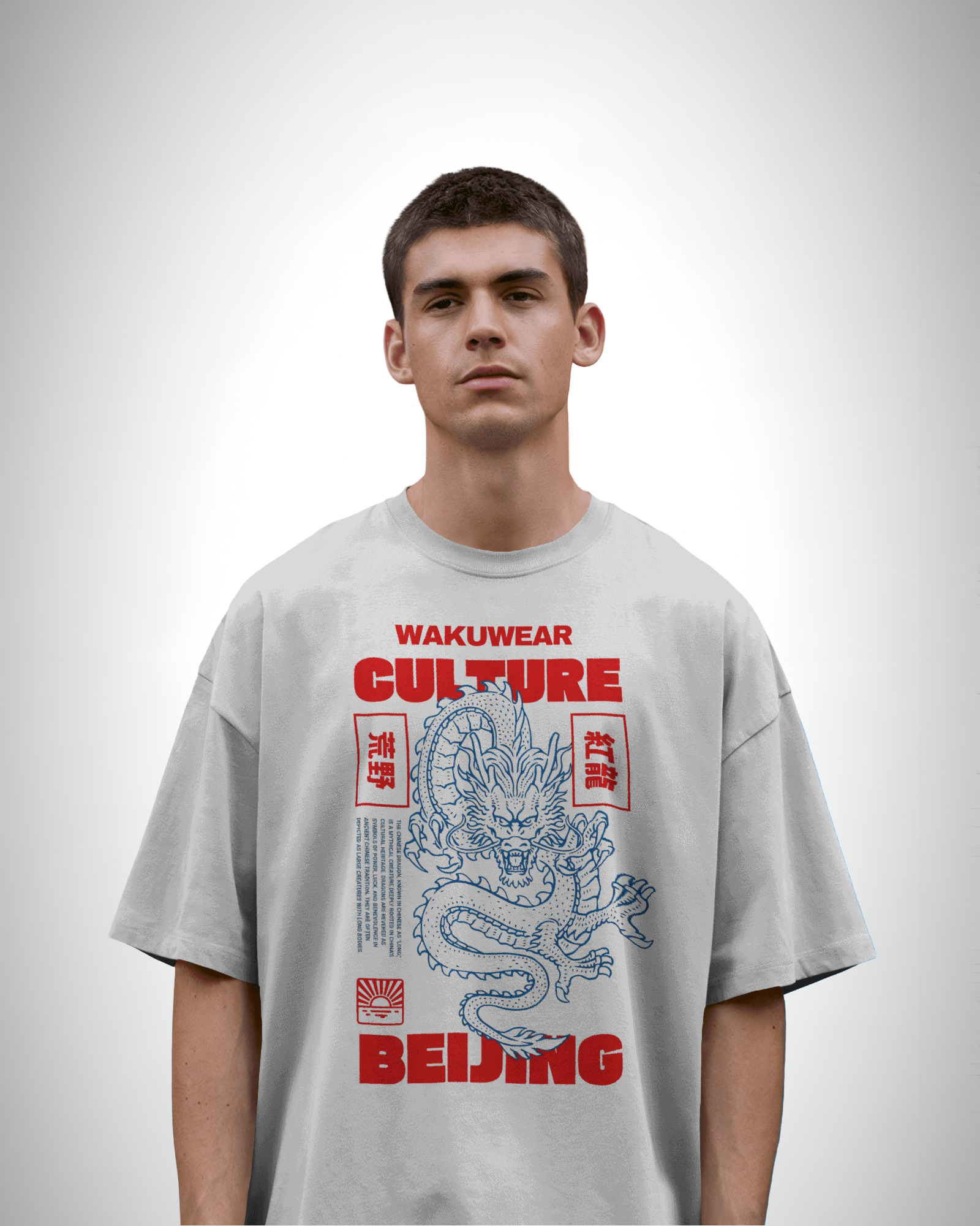 Dragon of Beijing – WakuWear Heritage Series | Graphic Printed T-shirt - WAKUWEAR