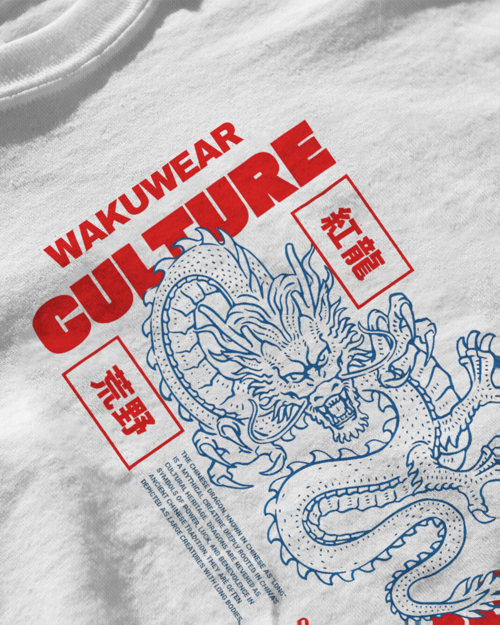 Dragon of Beijing – WakuWear Heritage Series | Graphic Printed T-shirt - WAKUWEAR